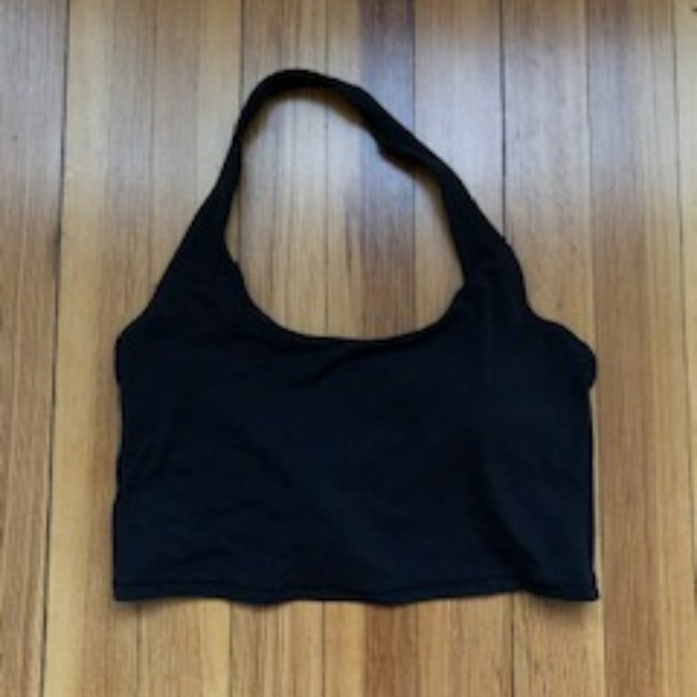 Athleta size S halter top longline sports bra